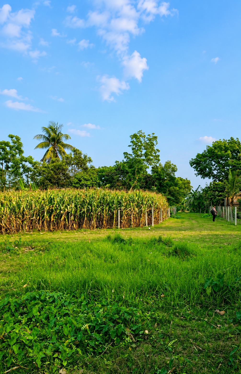 বটতৈল ভাদালিয়াপাড়া, মশলাগ্রামে রাস্তার সাথে ৩২.৬ শতক জমি